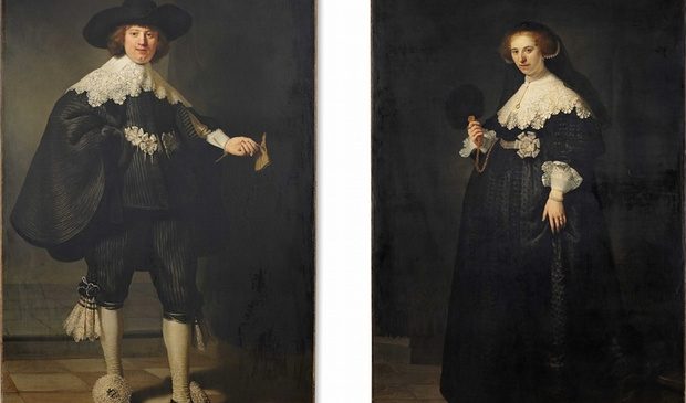 $180m | Pendant portraits of Maerten Soolmans and Oopjen Coppit | Rembrandt