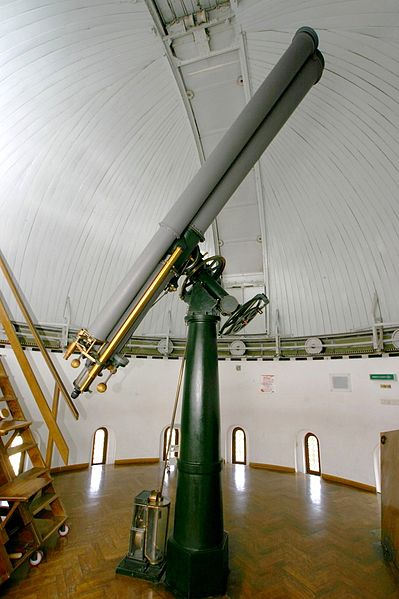 Great Refractor in Kuffner Observatory