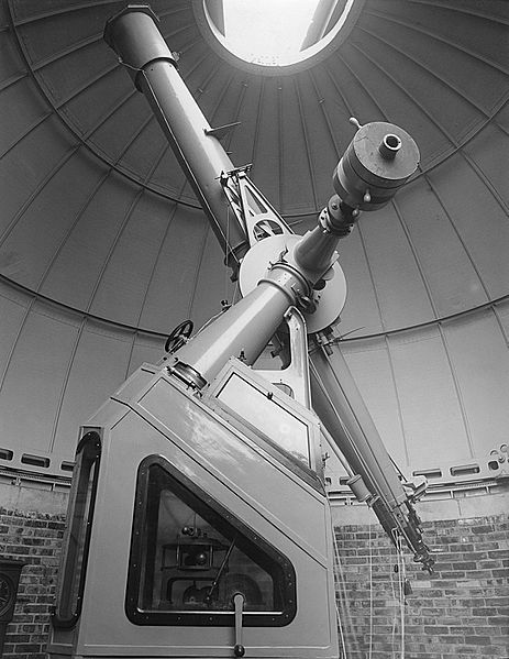 Grubb refractor in Keele Observatory