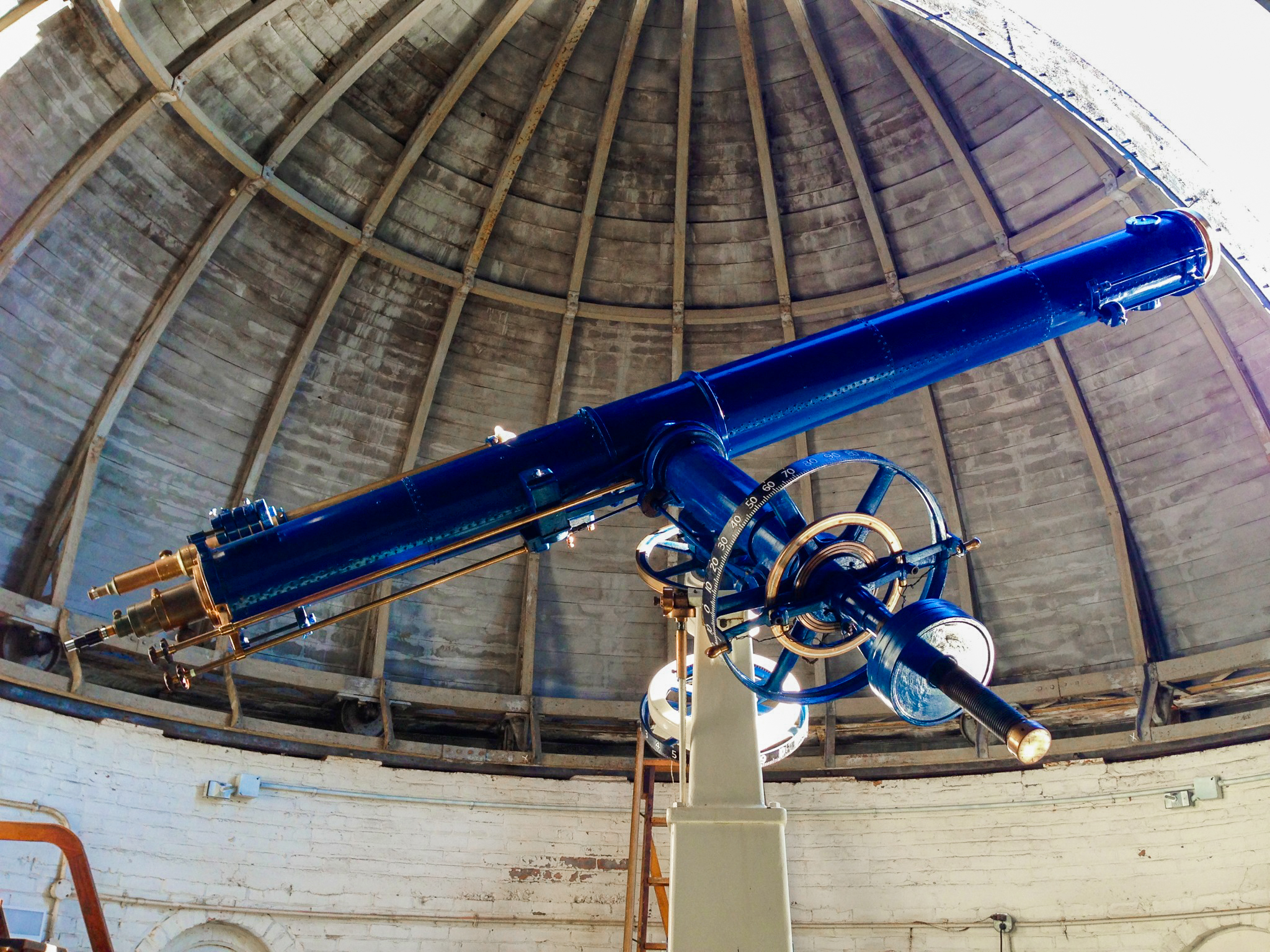Irving Porter Church Memorial Telescope in Fuertes Observatory, Cornell University
